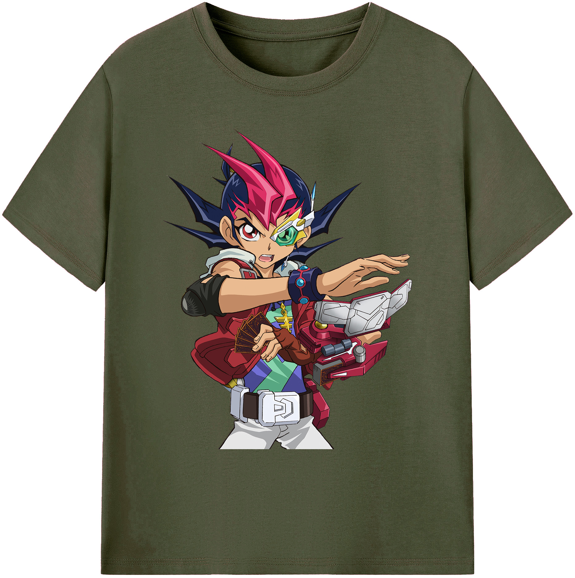 （画像用） 遊☆戯☆王 Yu-Gi-Oh! 綿100％ メンズ半袖Tシャツ｜肌触りやわらか＆通気性